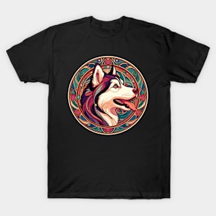 Husky Dog - Siberian Husky Dog Owners Gift T-Shirt